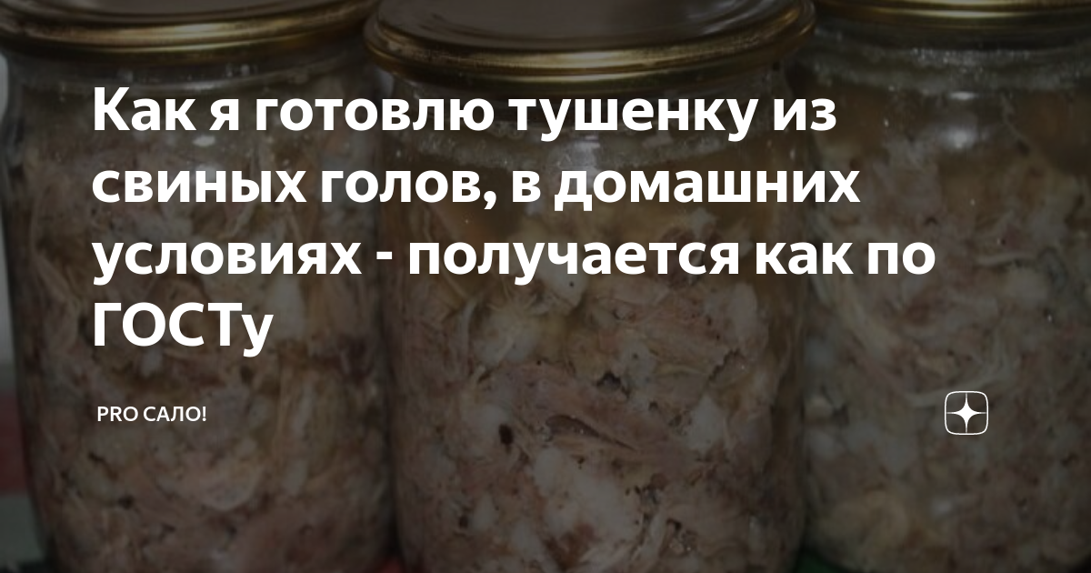 Тушенка из свинины в домашних условиях — 9 лучших рецептов вкусной мясной заготовки