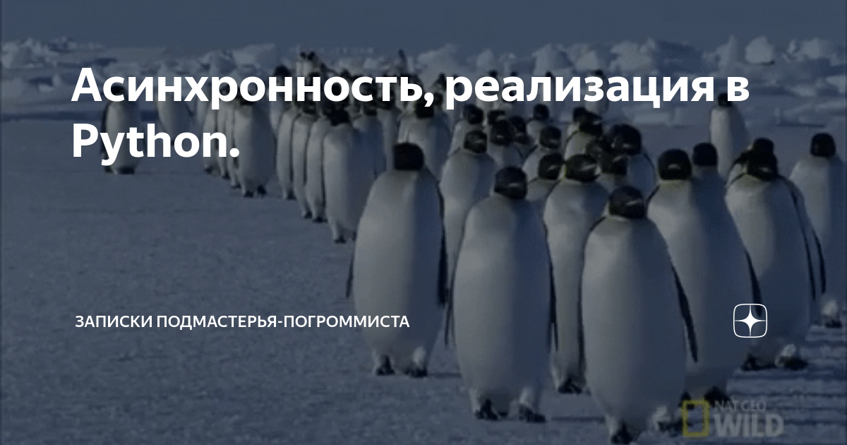Асинхронность, реализация в Python. | Записки подмастерья-погроммиста ...