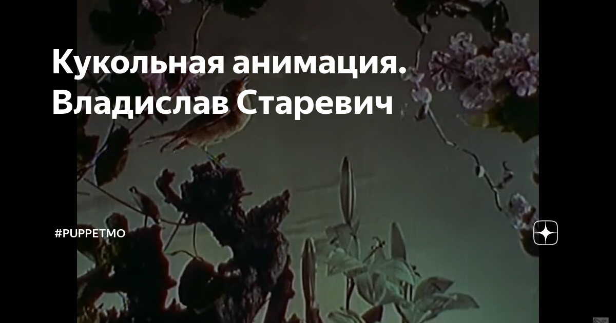 Кукольная анимация. Владислав Старевич | #puppetmo | Дзен