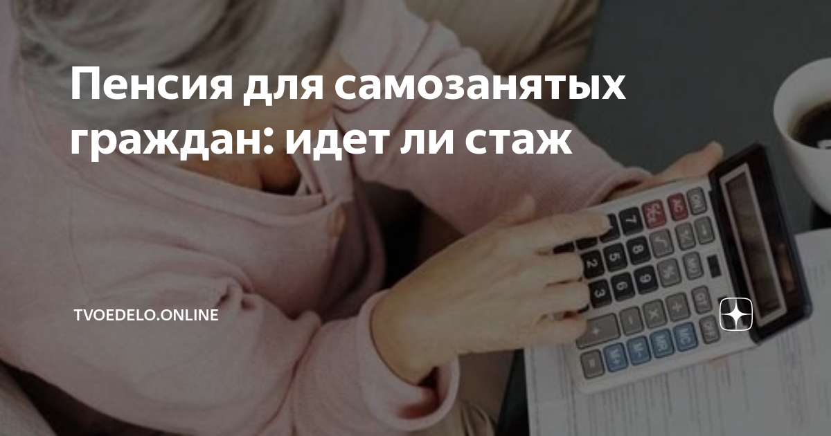 Как получить пенсионные баллы самозанятому. Пенсия самозанятым гражданам арт картинка.