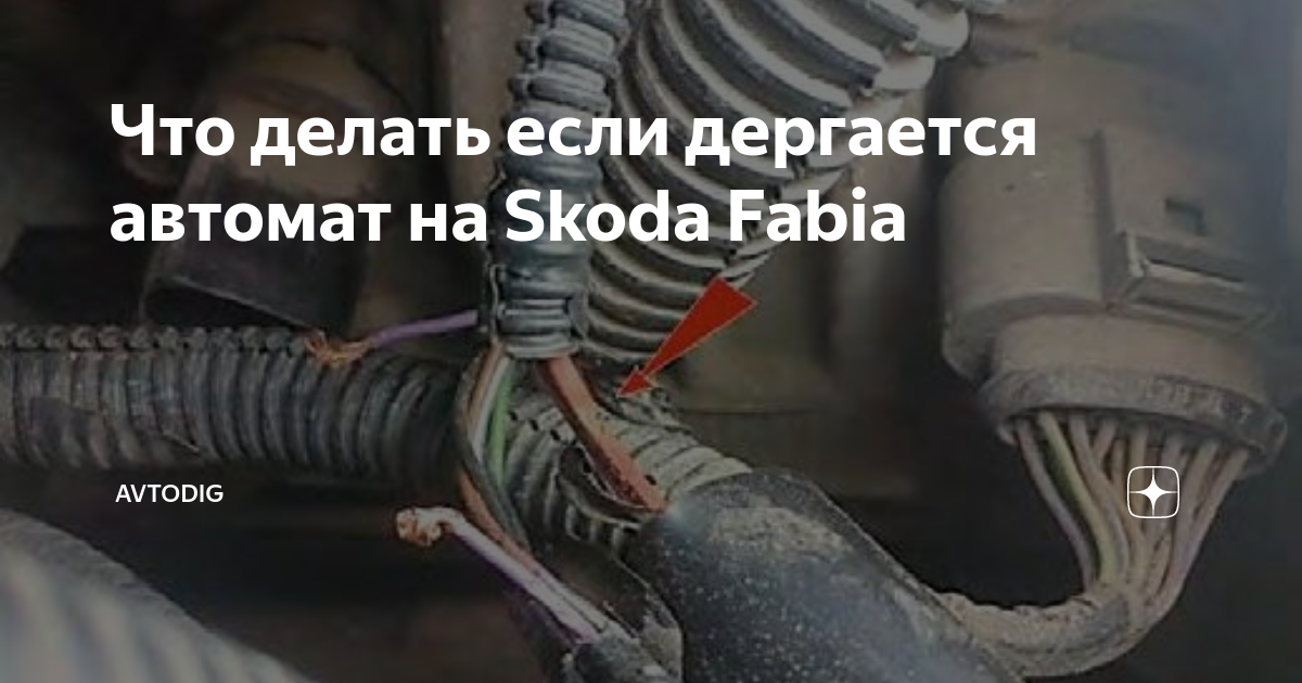 Дергается шкода фабия. Дергается шкода фабия