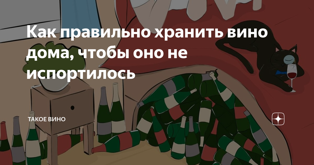 как правильно хранить домашнее виноградное вино