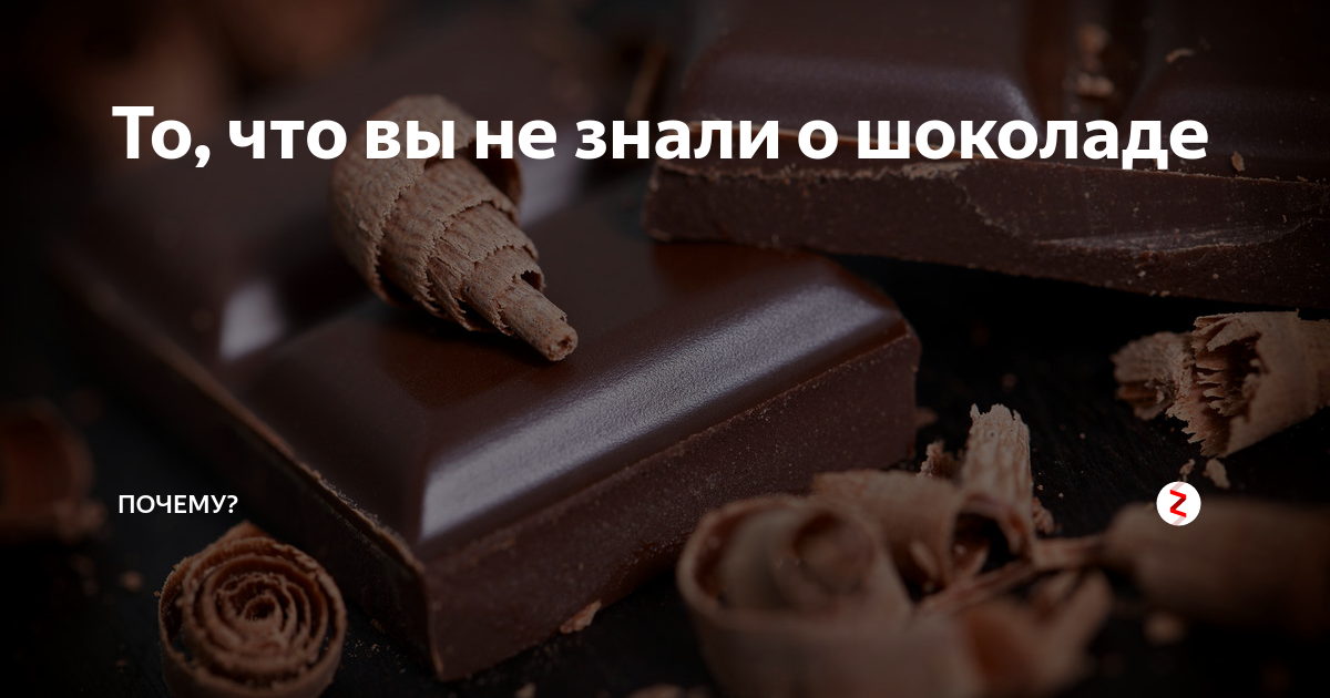 Интересные факты о шоколаде