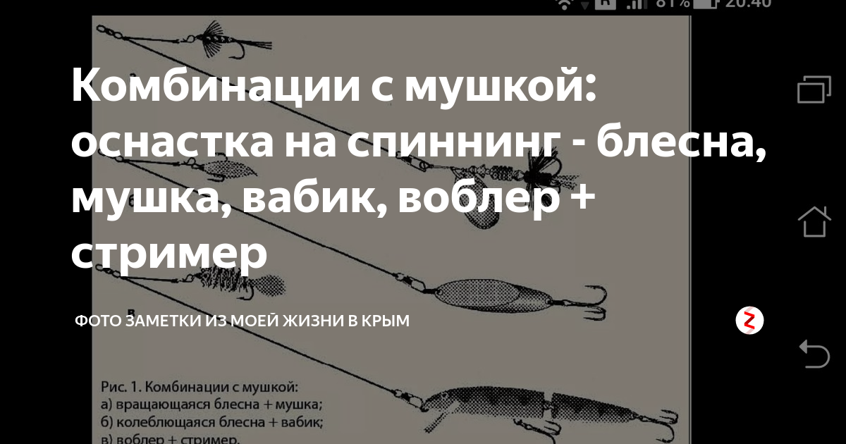 Купить Вабик - стример на двойнике жерех, окунь со скидкой по цене 64 руб.