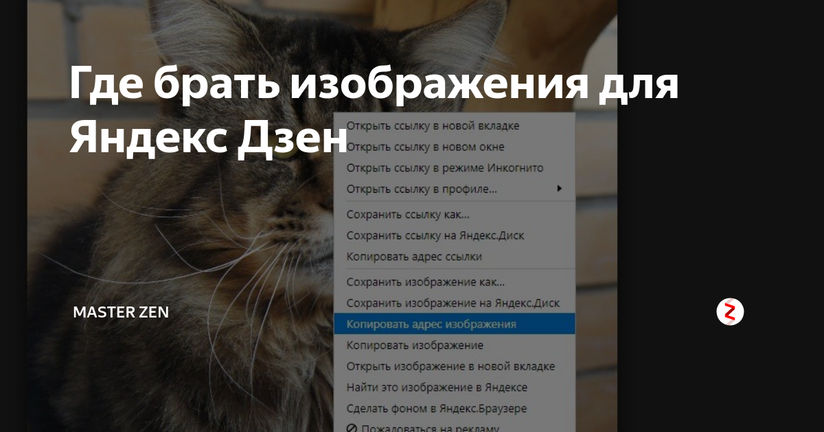Где брать картинки для дзена