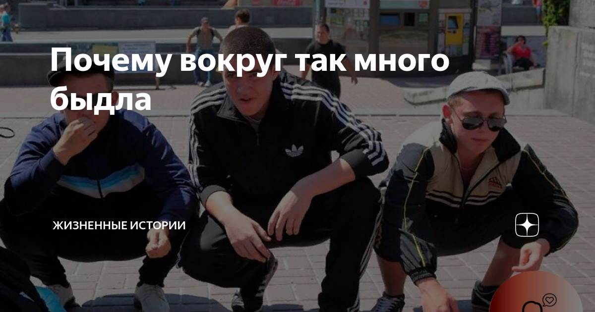 Почему так много быдла. Почему так много быдла