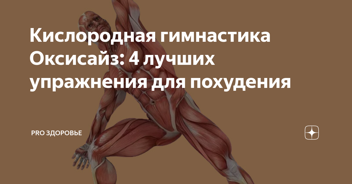 Кислородная гимнастика Оксисайз: 4 лучших упражнения для похудения