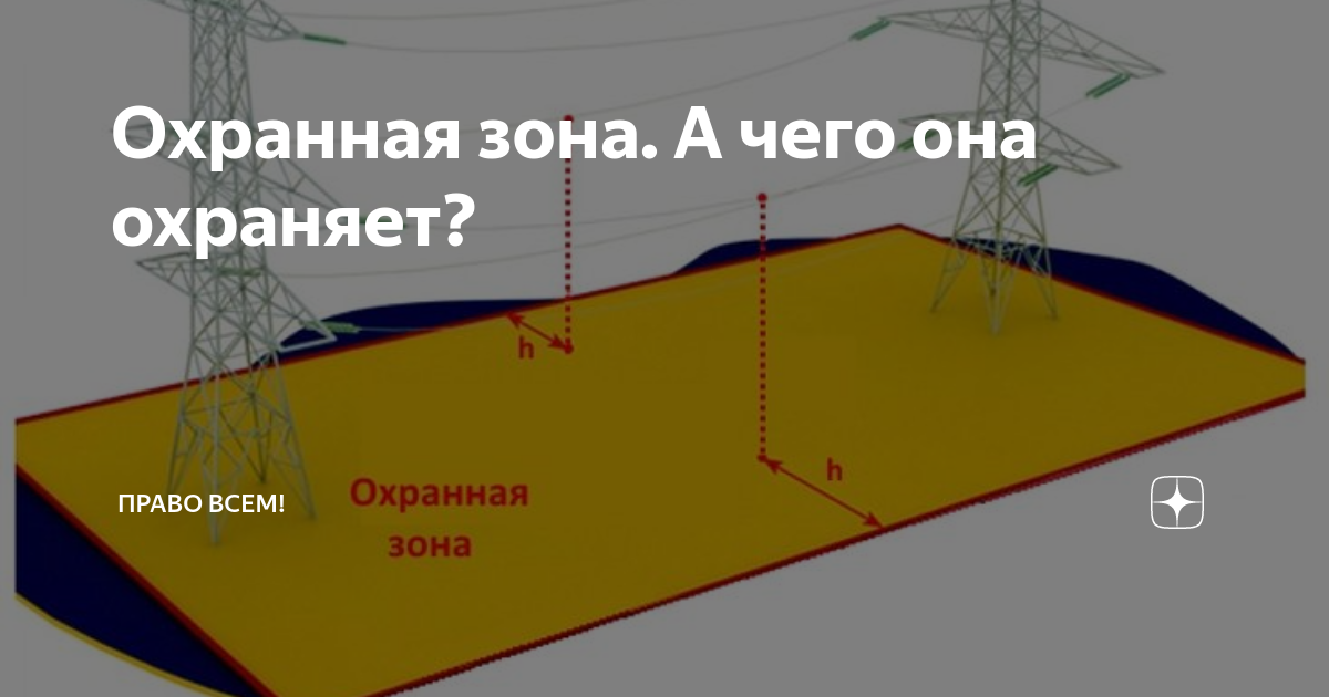 Охранная зона 10 кв воздушная линия