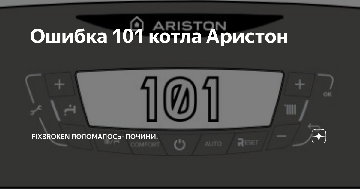 Код ошибки 101