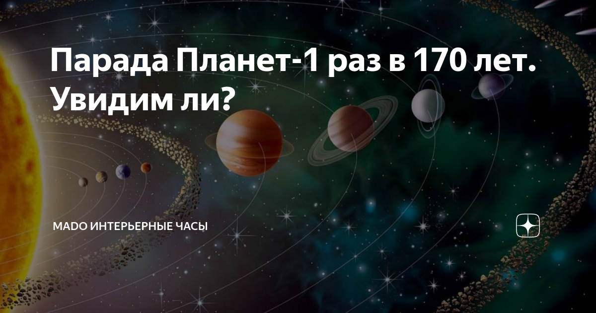 Парад планет 2024 март