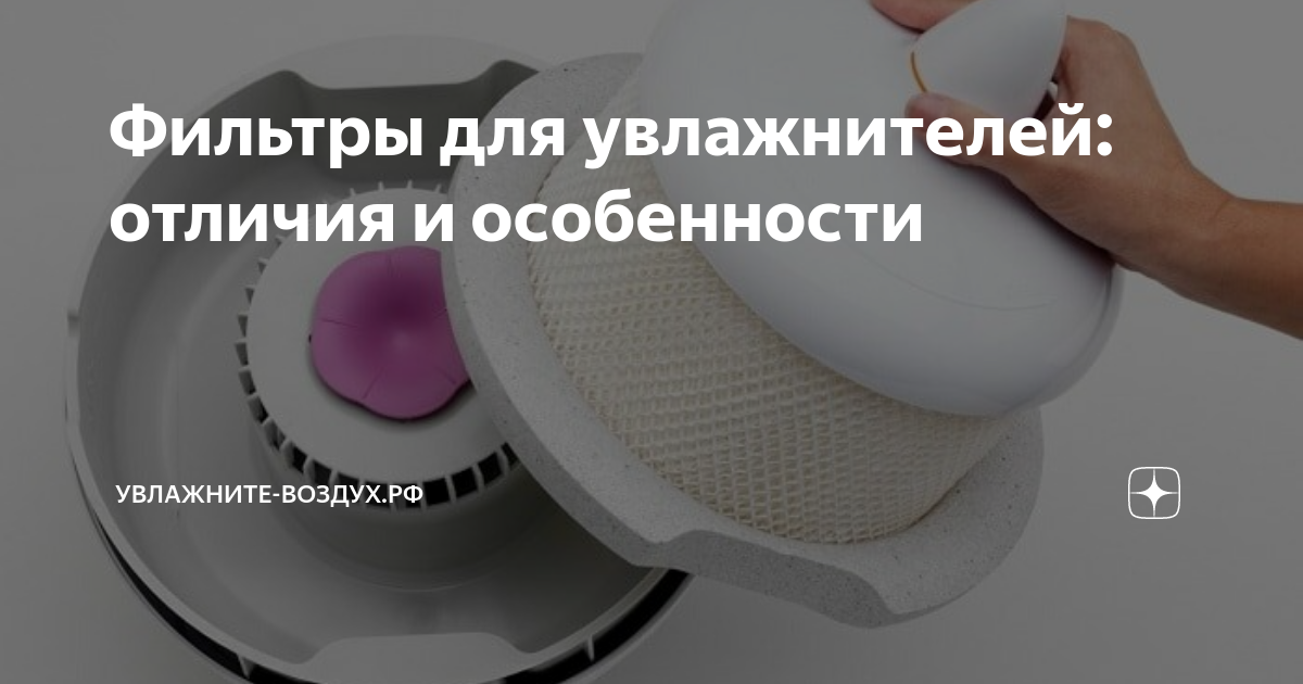 Фильтры для увлажнителей: отличия и особенности | Увлажните-воздух.рф ...