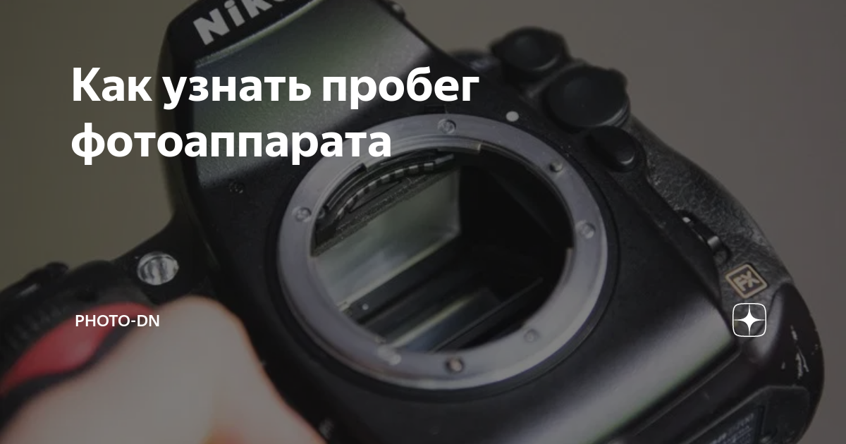 Сколько снимков сделал Nikon