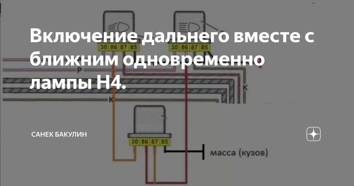 Ближний + Дальний одновременно А ктонить пробовал ближний и дальний вме