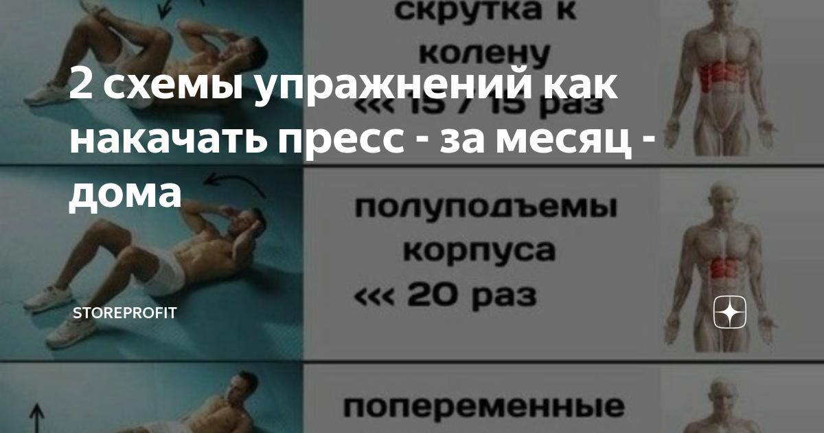 Как быстро накачать пресс мужчине в домашних условиях до кубиков за два месяца - Чемпионат