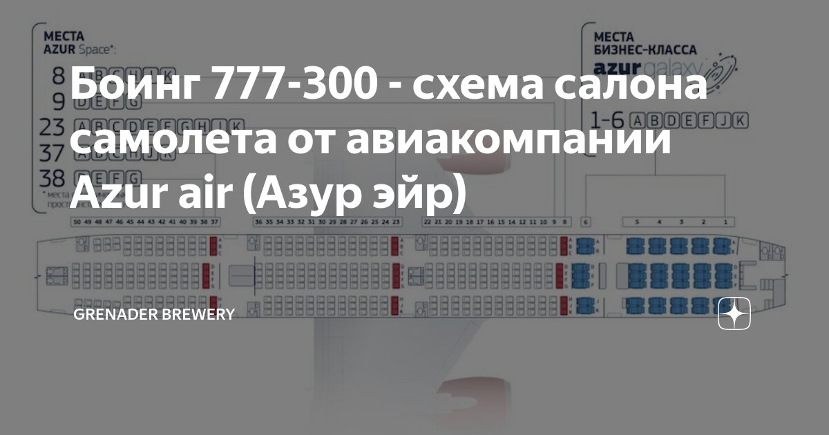 Боинг 777 300ер схема салона