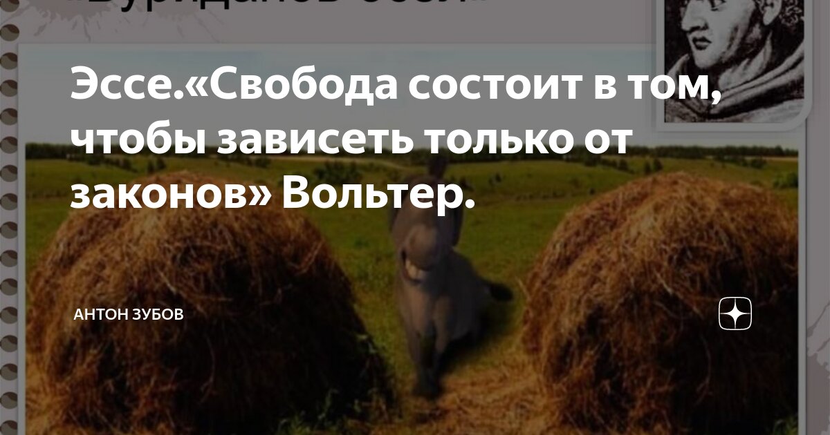 Свобода состоит в том чтобы зависеть. Свобода состоит в том чтобы зависеть