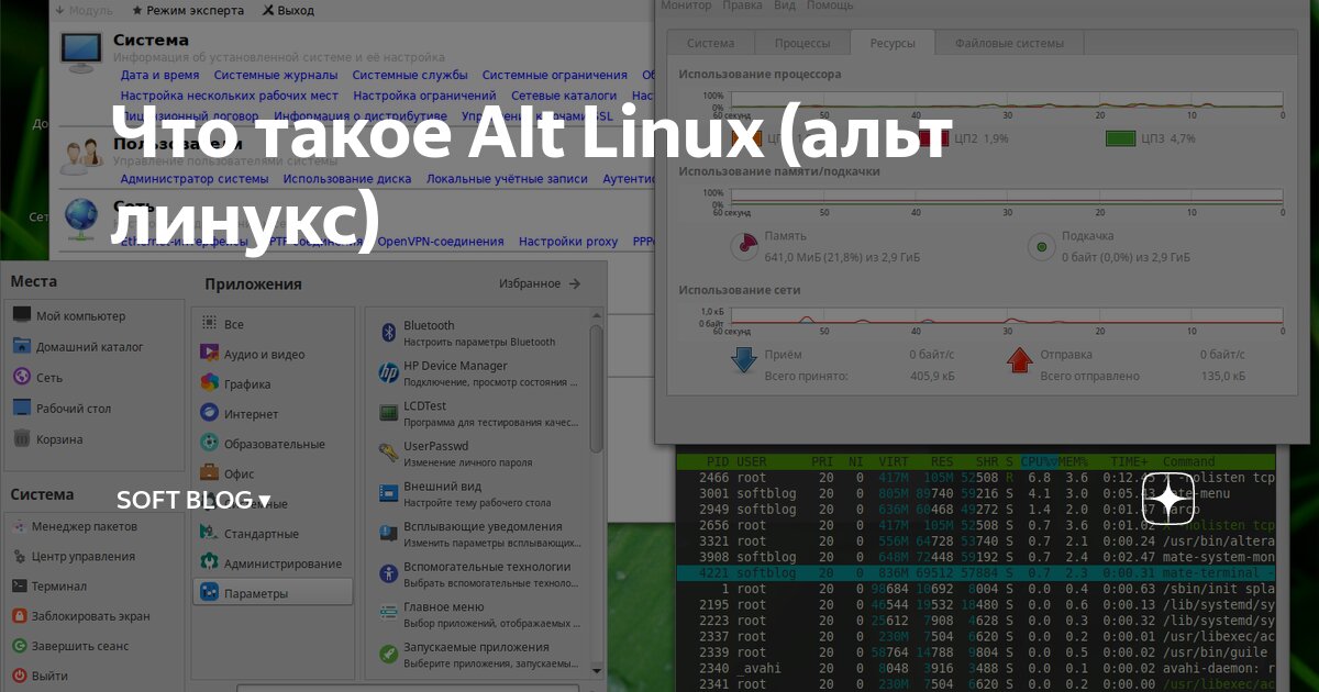 Что такое Alt Linux (альт линукс) | SOFT BLOG | Дзен