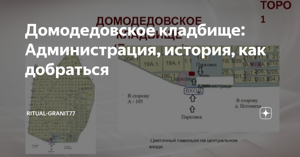 Домодедовское кладбище схема участков