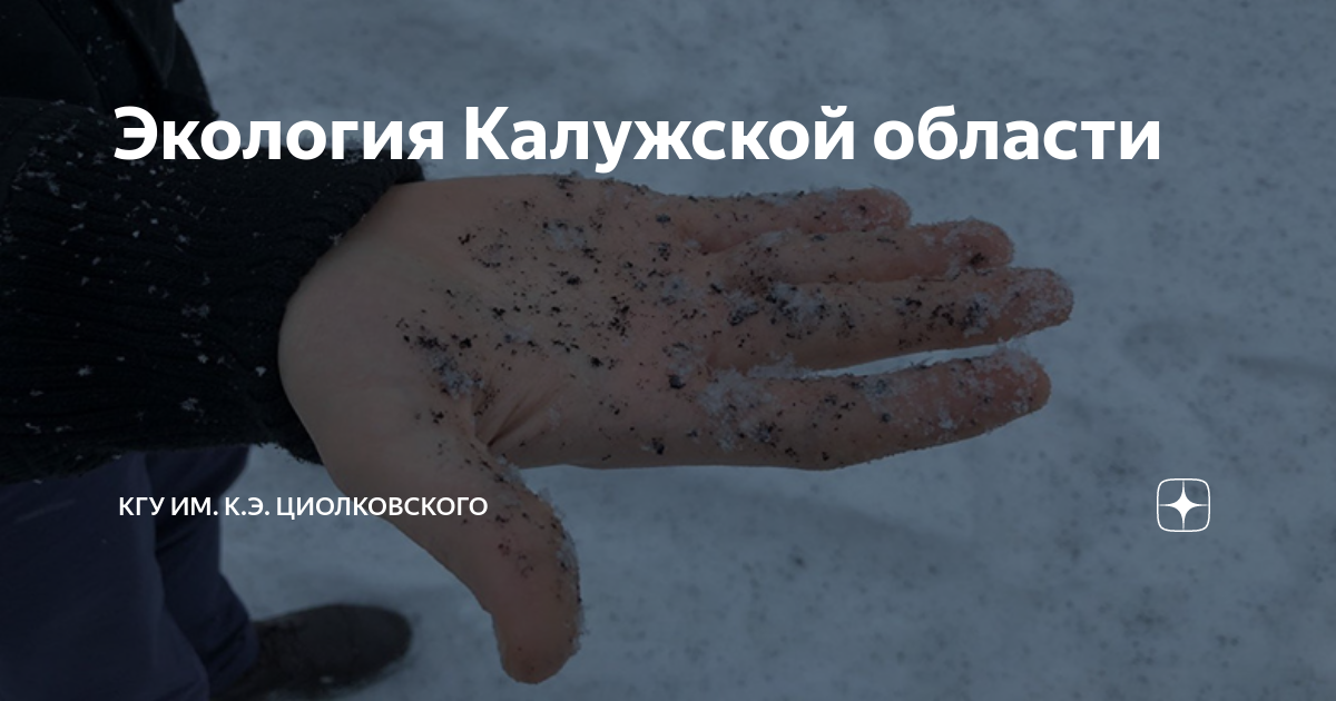 Экология Калужской области | КГУ им. К.Э. Циолковского | Дзен