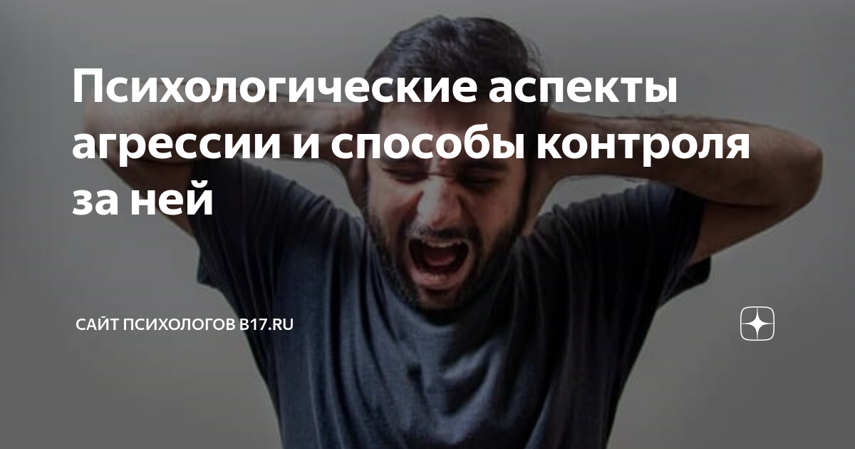 Психологический аспект: как преобразовать агрессию во влечение?