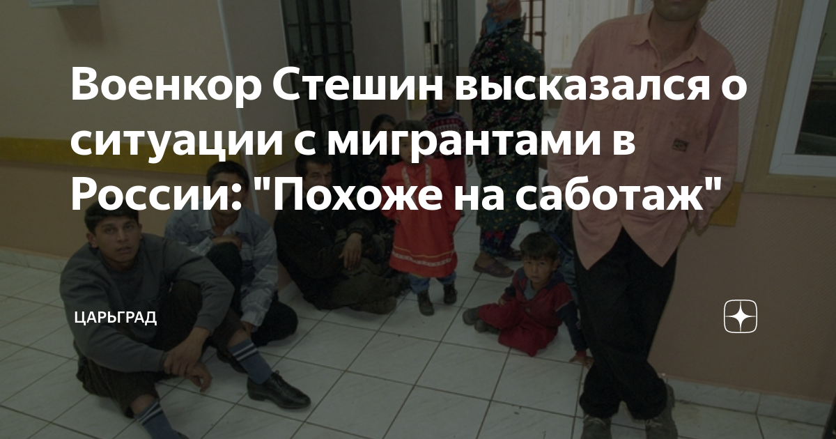 Военкор Стешин высказался о ситуации с мигрантами в России: Похоже на саботаж