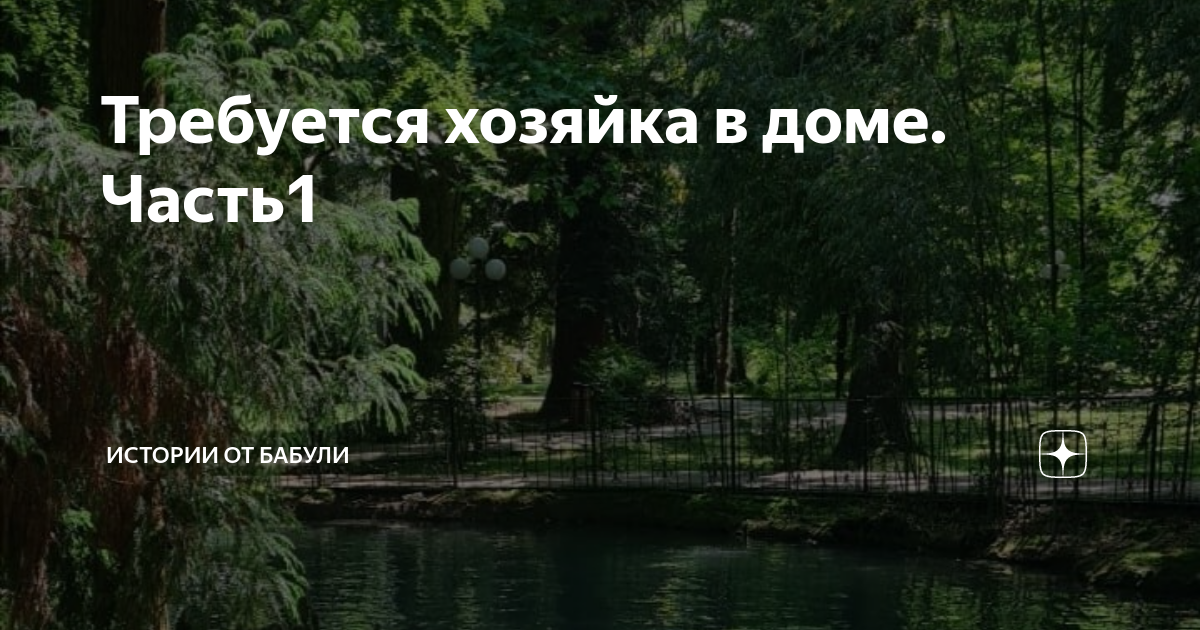 Требуется хозяйка в доме. Часть1 | Истории от бабули | Дзен