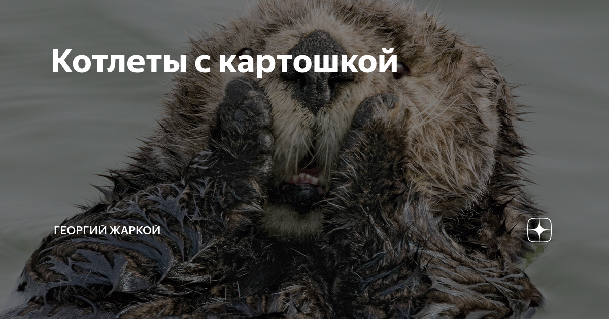 котлеты ежики с картошкой
