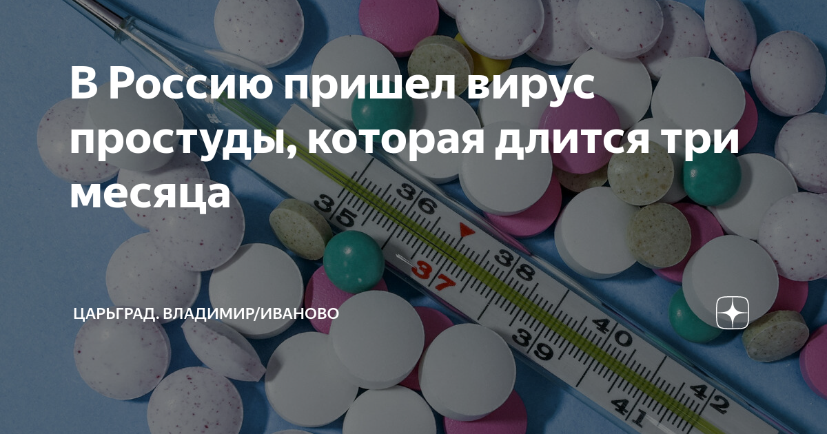 В Россию пришел вирус простуды, которая длится три месяца | Из жизни | Дзен