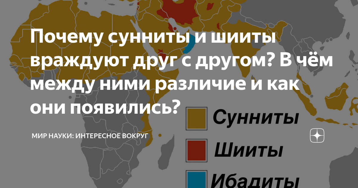 кто такие сунниты и шииты простыми словами