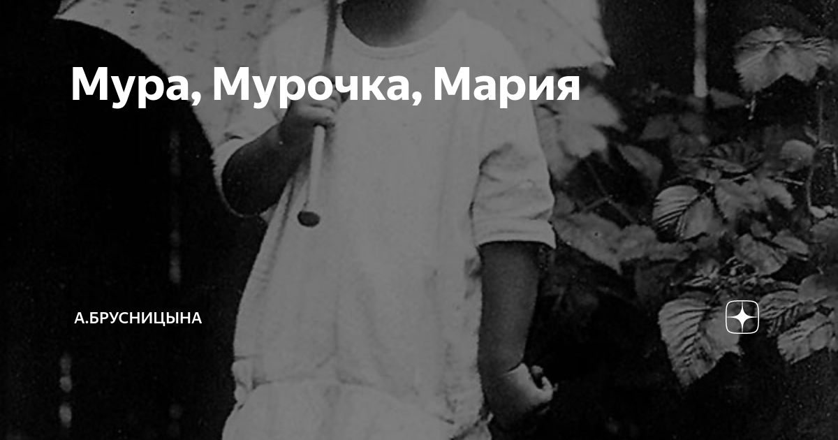 Мура, Мурочка, Мария | А.Брусницына. | Дзен