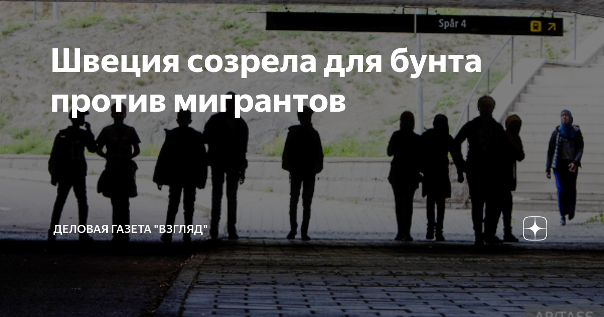Швеция созрела для бунта против мигрантов | Деловая газета ВЗГЛЯД | Дзен