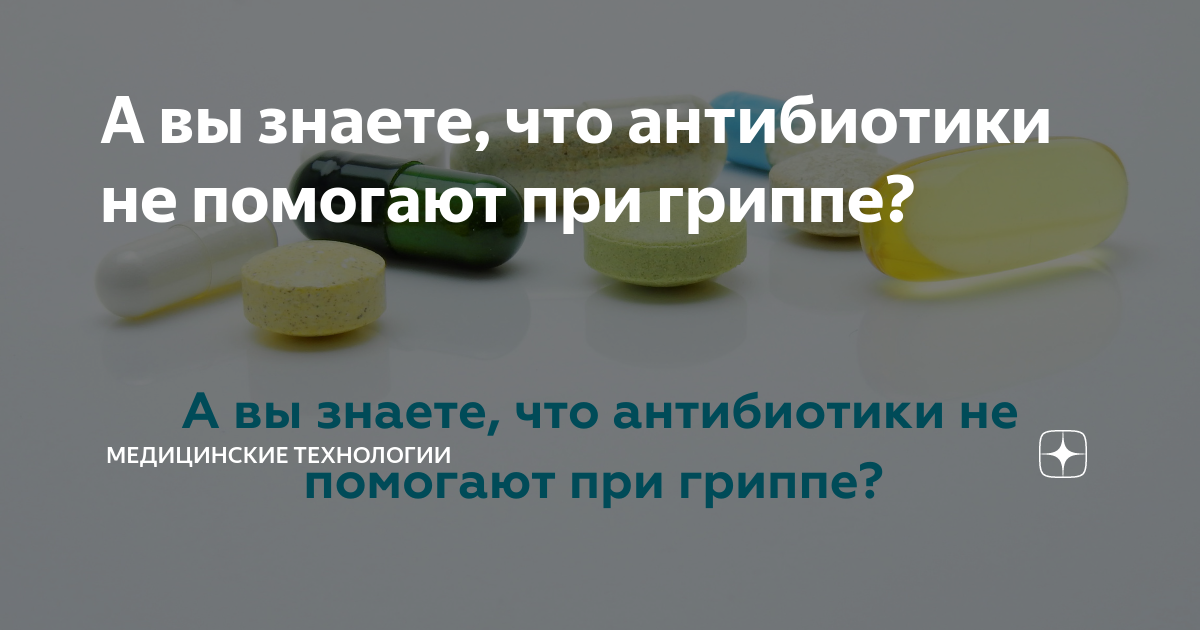 Как работают антибиотики?