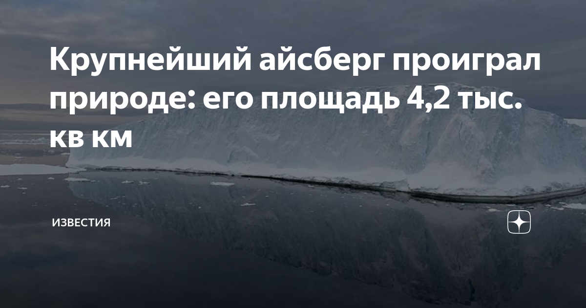 Крупнейший айсберг а23а. Крупнейший айсберг а23а