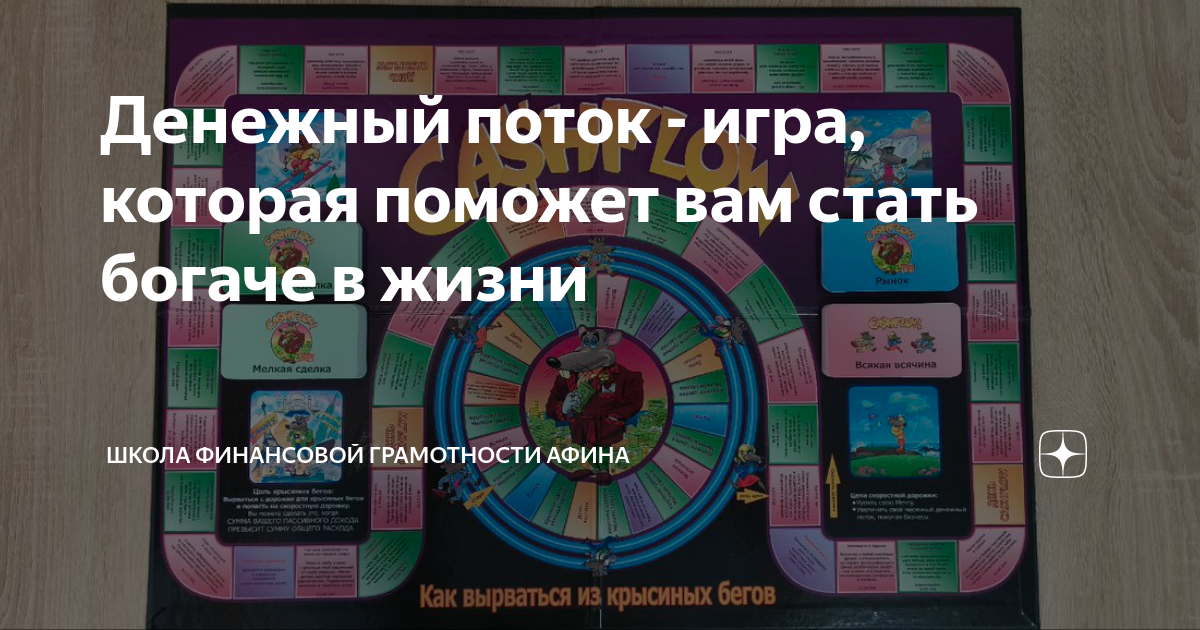 «Денежный поток» - финансово-образовательная игра! | Скидки и акции Брянска на LivingJoy