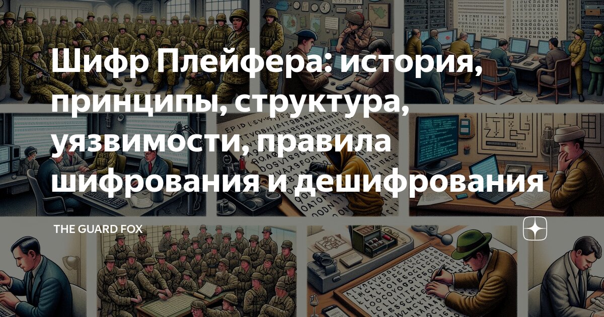 Шифр Плейфера: история, принципы, структура, уязвимости, правила ...