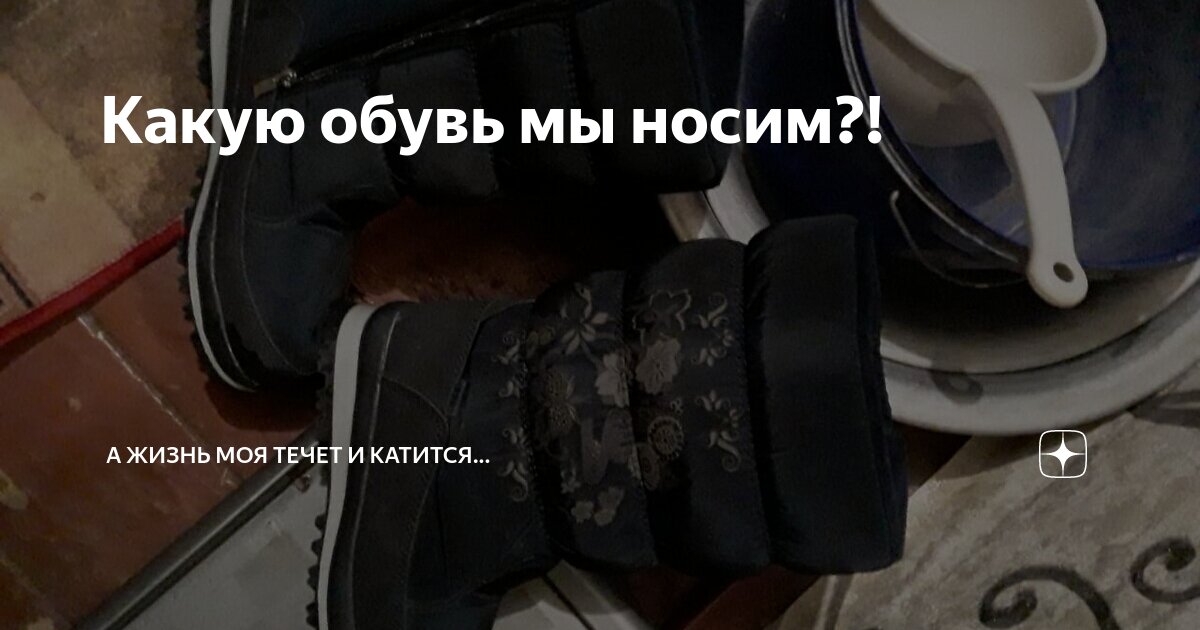 Какую обувь мы носим?! | А жизнь моя течет и катится... | Дзен