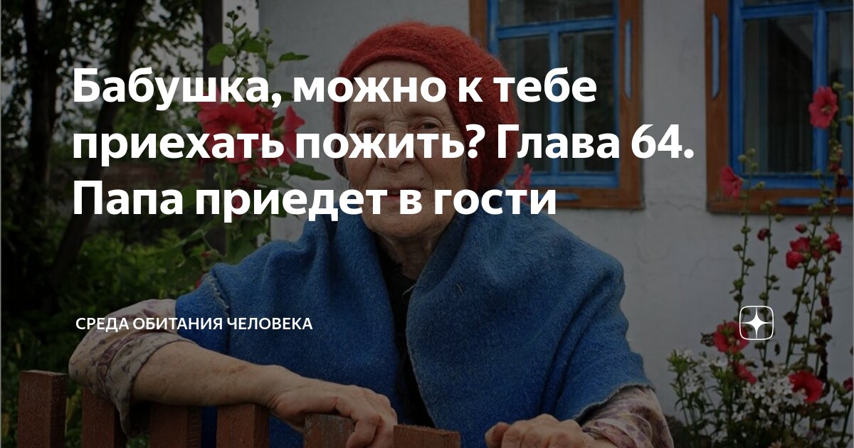 Бабушка, можно к тебе приехать пожить? Глава 64 Папа приедет в гости