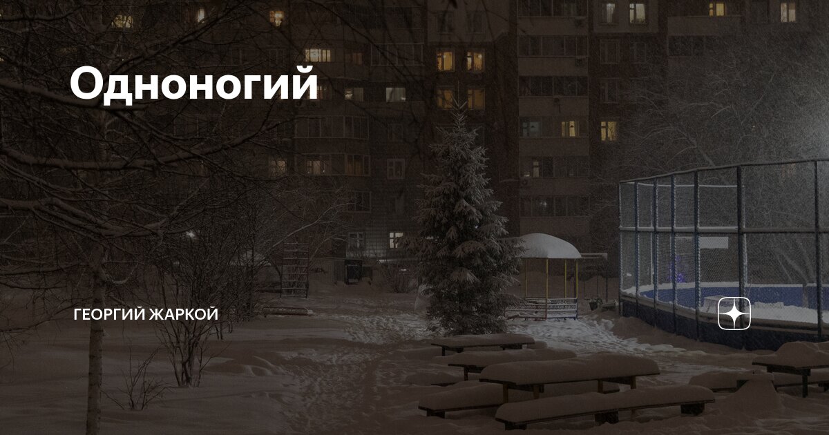 Одноногий | Георгий Жаркой | Дзен