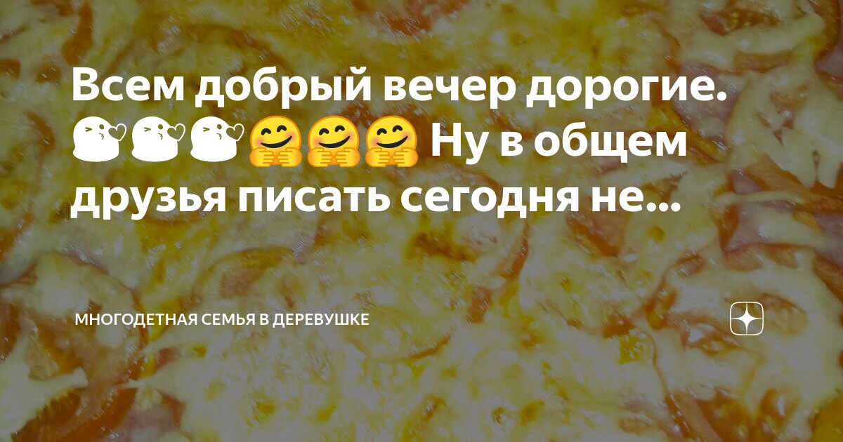 Дзен многодетная семья