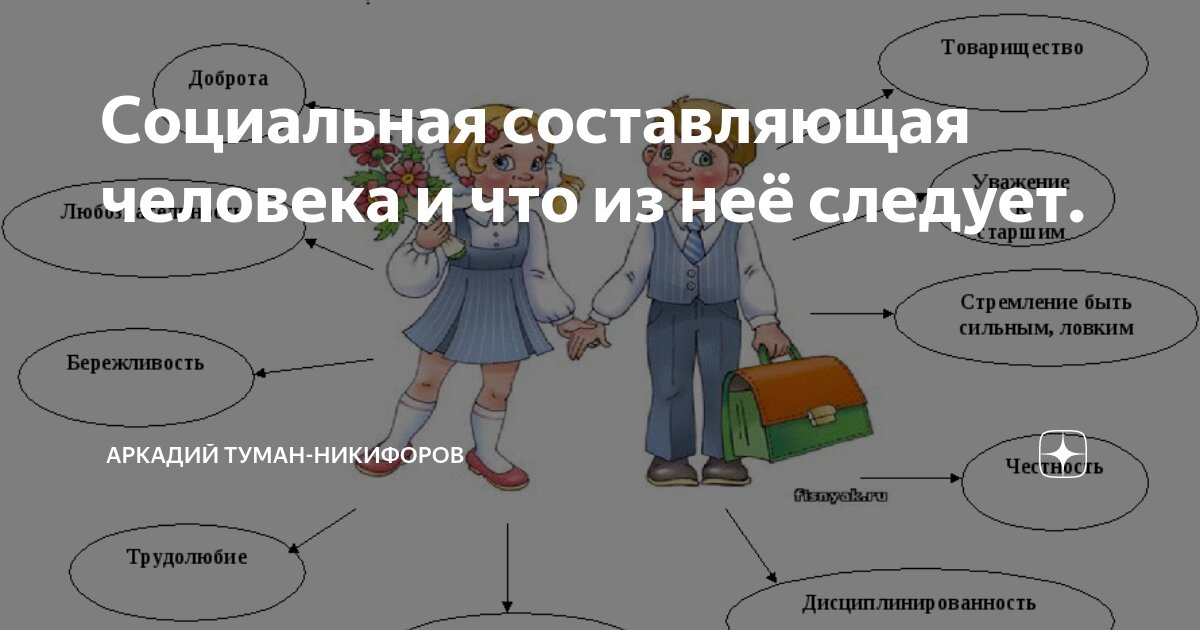 Социальная составляющая это