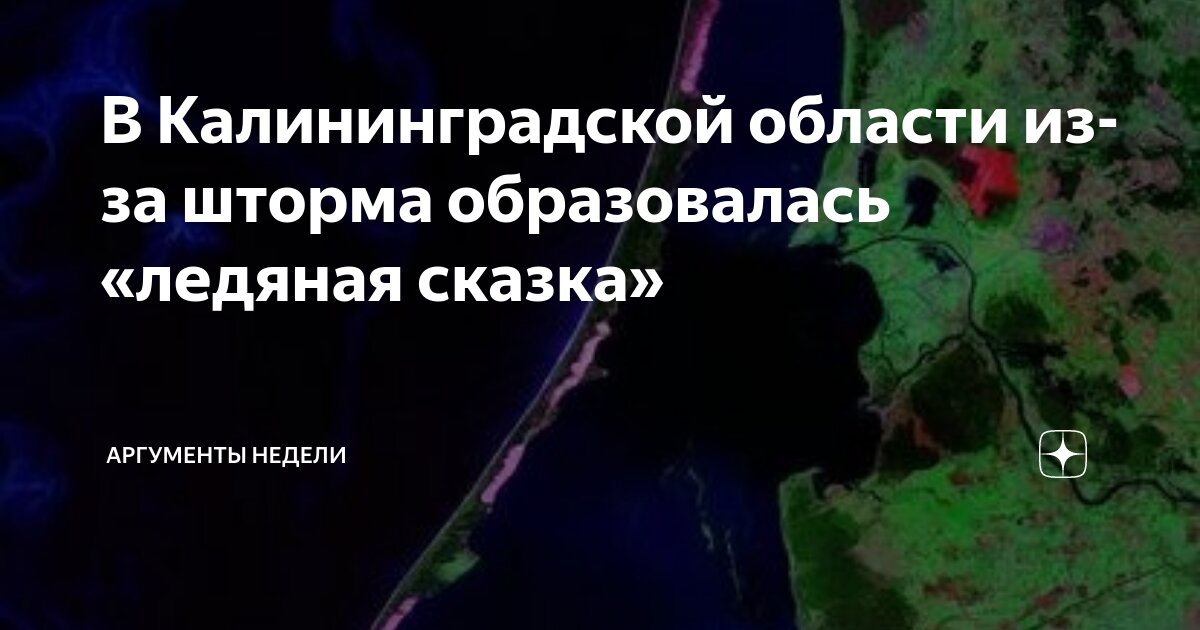 Калининградская область на неделю