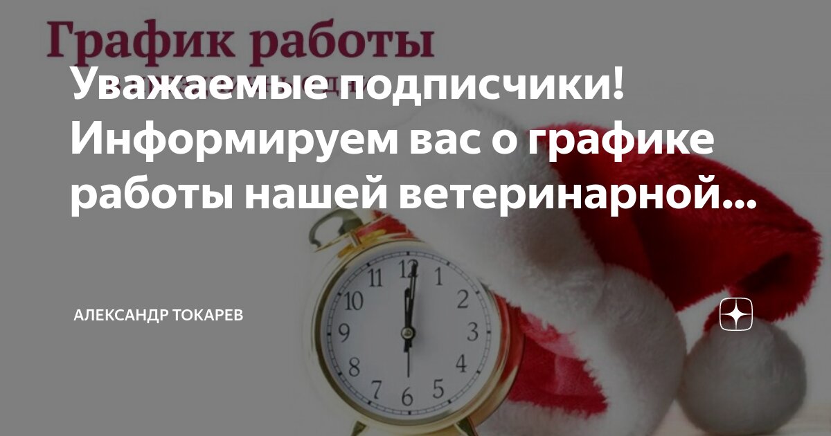 Режим работы ветеринарной клиники