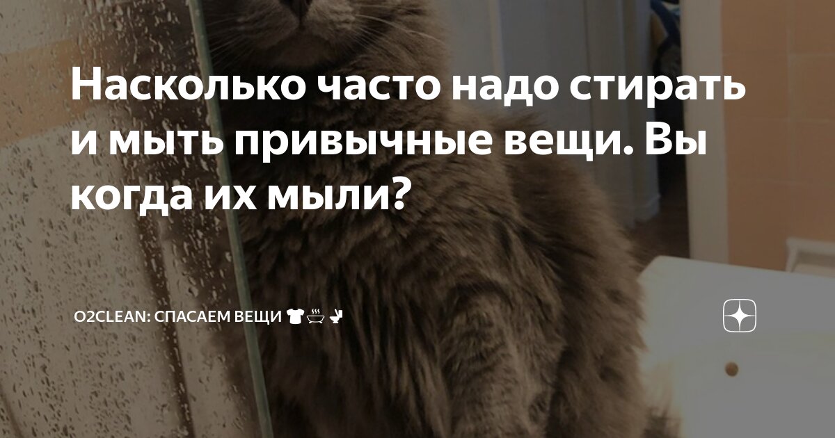 Как часто нужно мыться