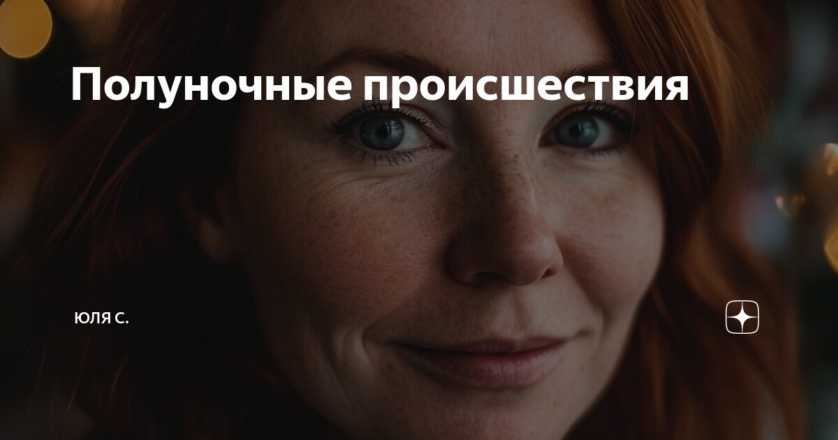 Полуночные происшествия | Юля С. | Дзен