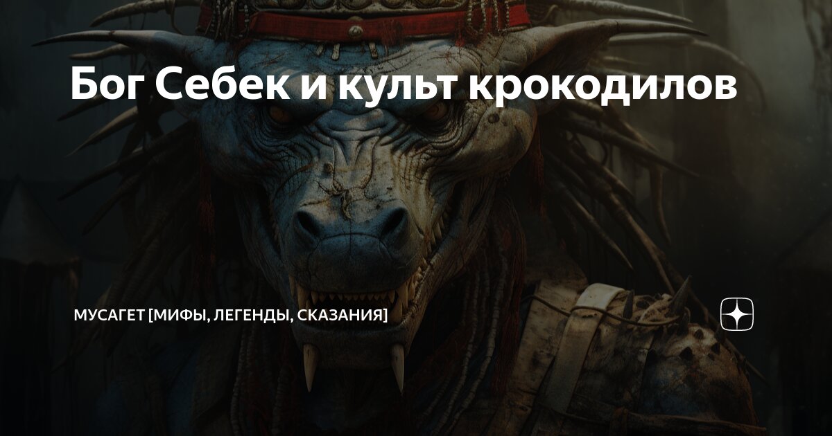 Бог в виде крокодила. Бог в виде крокодила