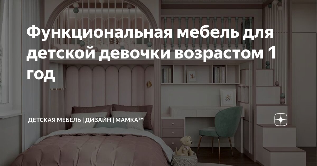 Детская мебель в комнату девочки лет | Детская мебель | Дизайн | Mamka™ | Дзен