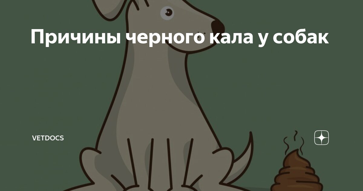 Почему кал черного цвета?