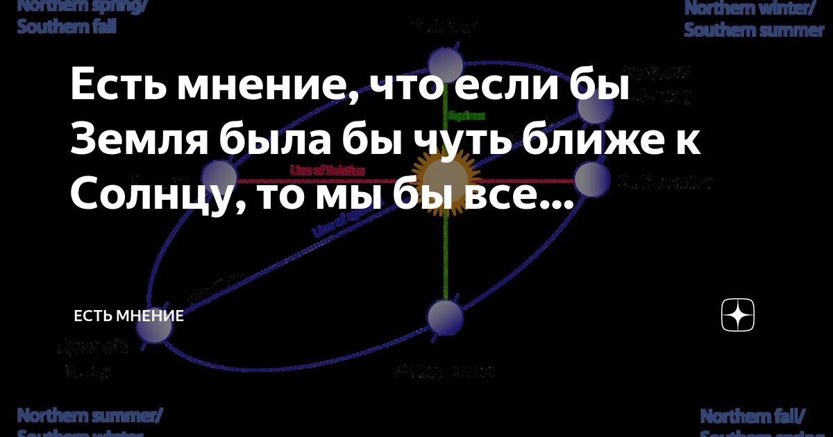 Если в январе Земля ближе всего к Солнцу, то почему зимой не тепло, а холодно?