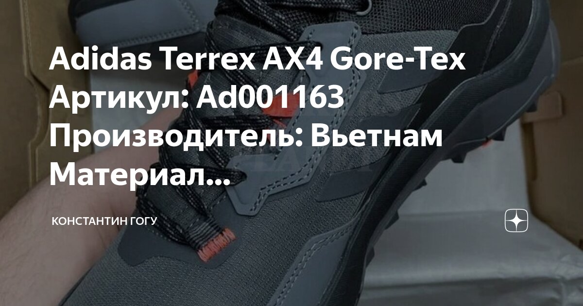 Adidas Terrex 425 Gore Tex