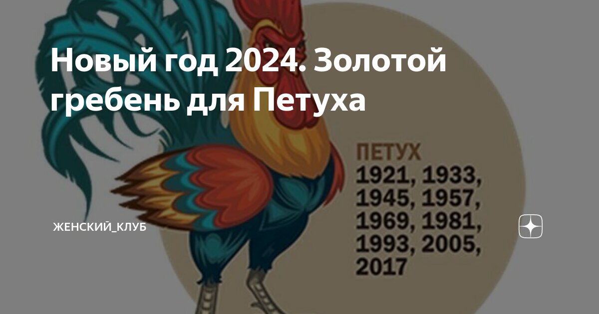 Восточный гороскоп на 2024 год по годам рождения